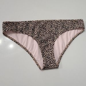 Shade & shore leopard print swim bottoms